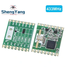 ShengYang – émetteur-récepteur sans fil HopeRF RFM69HW 868Mhz/433Mhz/915Mhz + 20dbm, Module 868S2 pour télécommande/HM