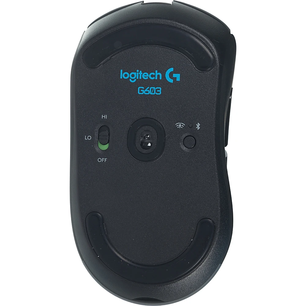 Мышь Logitech G603 LIGHTSPEED черный оптическая(12000dpi) беспроводная BT USB игровая(5but