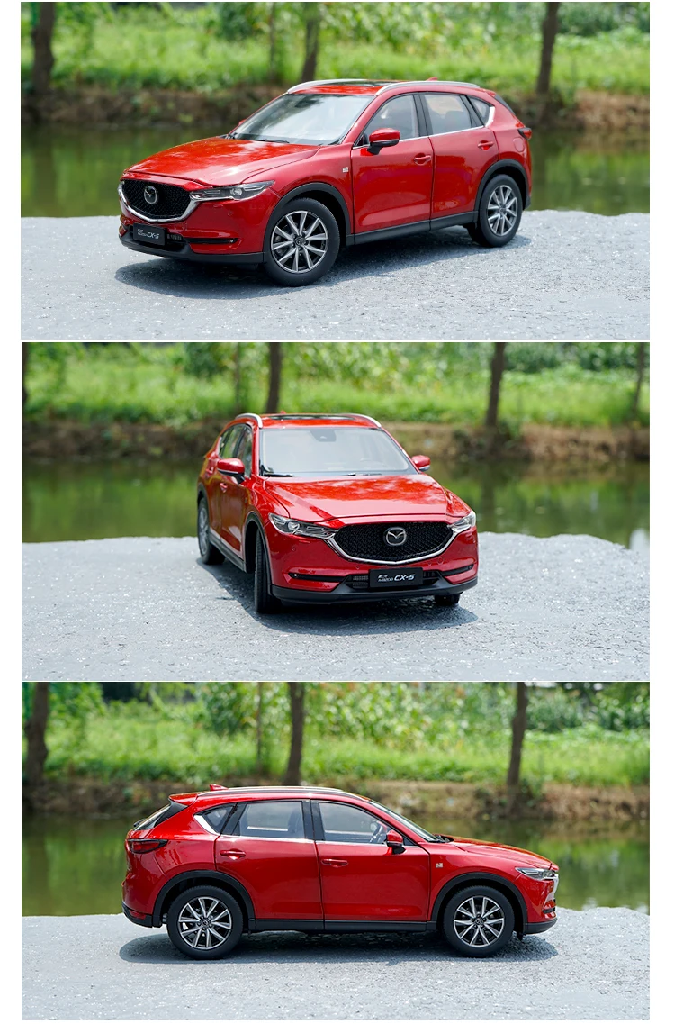 1:18 Высокая тщательная MAZDA CX-5 CX5 SUV сплав модель автомобиля статические металлические модельные автомобили с оригинальной коробкой