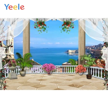 

Nature Scenery Backdrop Sea Newborn Baby Shower Kids Children Birthday Party Photography Background For Photo Studio Photocall
