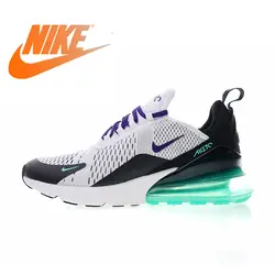 Официальный аутентичный NIKE Air Max 270 Женская дышащая Спортивная обувь для бега Уличная обувь Тренд 2019 Новая беговая AH6789-103