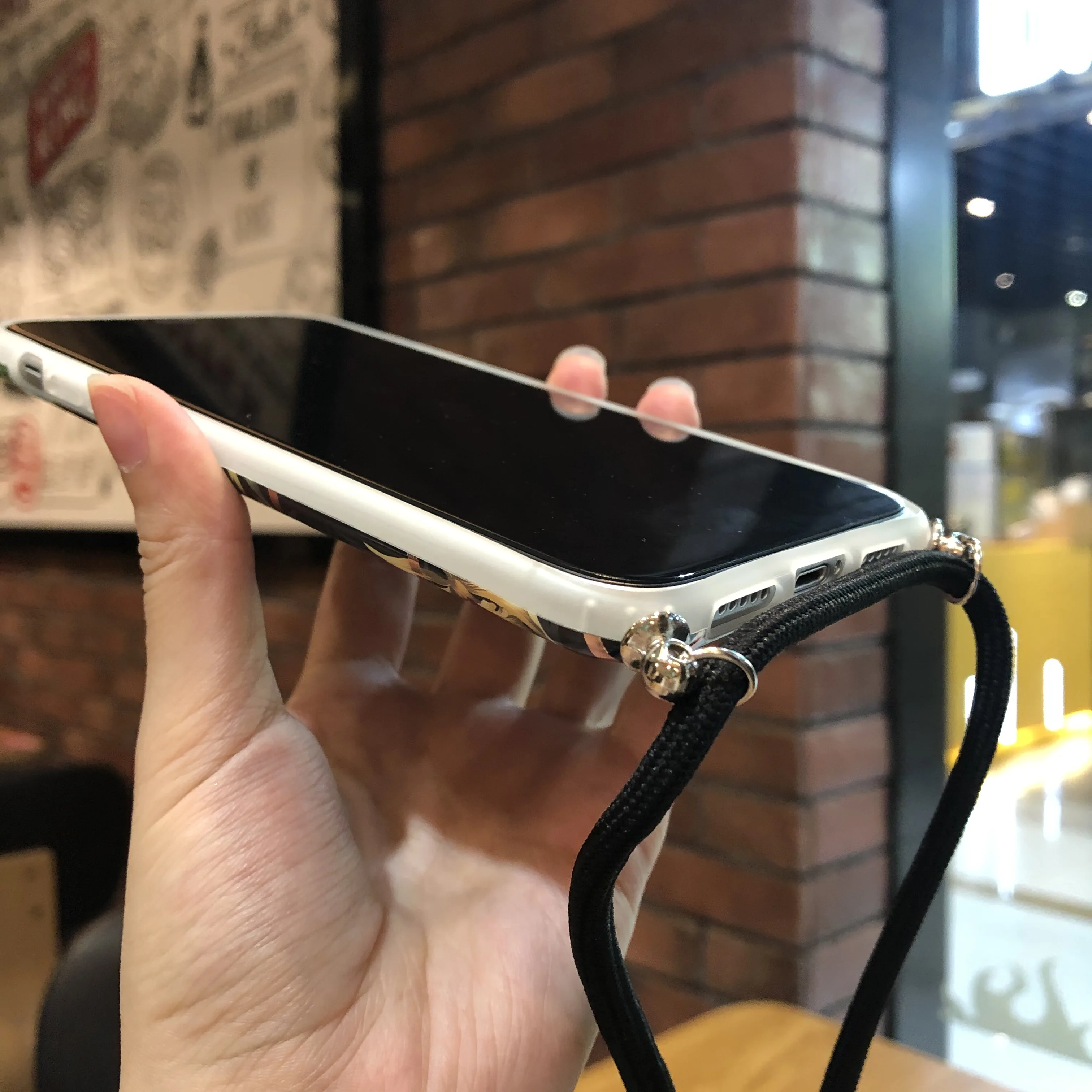 Чехол с геометрическим покрытием для iPhone 11 X Xs max XR 7 8 6 6s se2020 чехол ремешком через