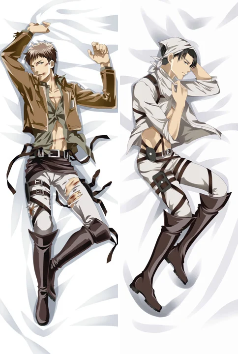 M6 Shingeki no Kyojin Аниме атака на Титанов Dakimakura Чехол с персонажами Микаса Акерман Чехол на подушку Christa Lenz Hugs чехол - Цвет: M6