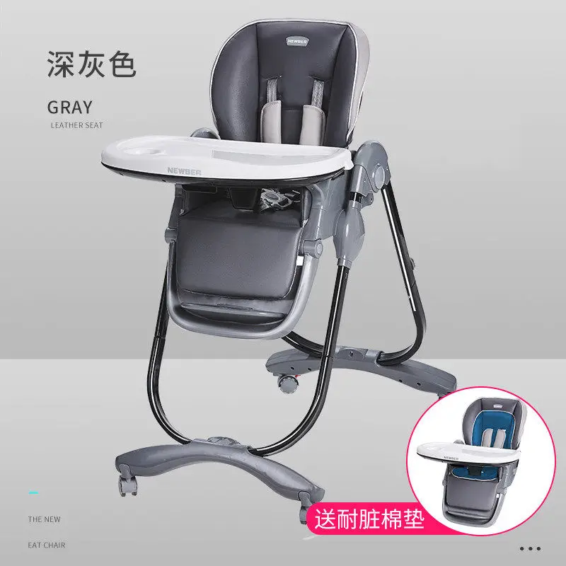 

942 Baby Dining Chair Eating Foldable Portable Infant Chair Children Multi-functional Dining Tables And Chairs Seat