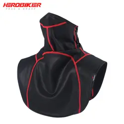 Herobiker мотоцикл маска для катания на лыжах маска мото ветрозащитная осенне-зимняя теплая флисовая велосипедная тренировочная