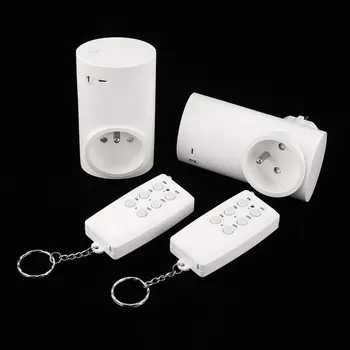 

Wireless Smart Remote Control Socket Home Light Switch Plug 50Hz 10A 2300W 433.93 MHz Power Outlet Socket EU Plug