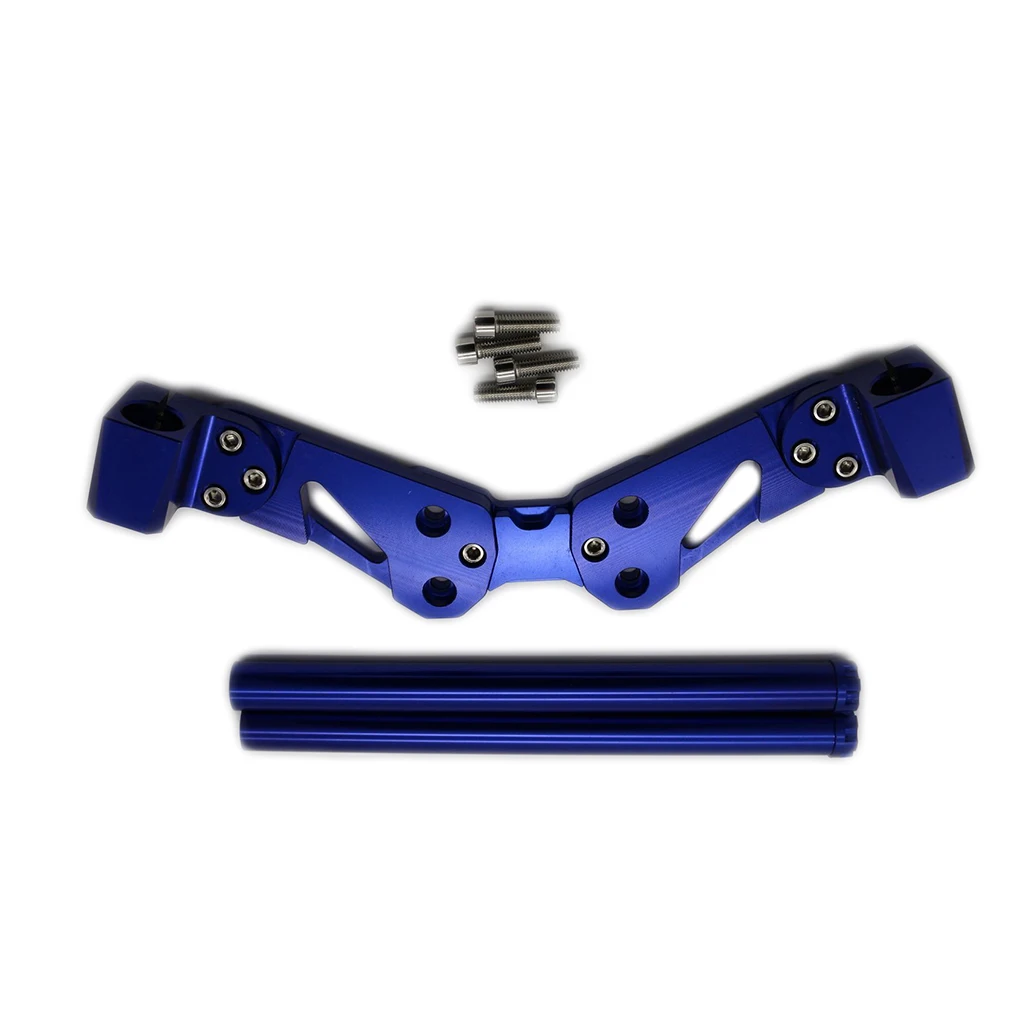 Blue Handlebar Lower Sport Kit Race Handle Bar Assembly for Honda MSX125
