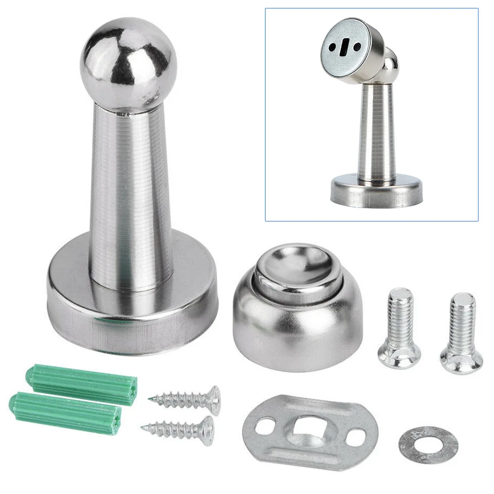 Противоударный анти столкновения спальня Туалет нержавеющая сталь защитный дом легко установить Сильный магнитный замок держатель дверной стопор