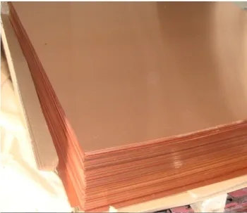 

T0.5/0.8/1/1.2/1.5/2.0/2.5/3.0/4.0*100*100MM T2 Copper Strip Red Copper Pad Copper Foil Copper plate DIY Material