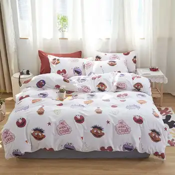 

cute cartoon bedding set for kids adult luxury bed linen duvet cover pillowcase bed sheets sets single king size