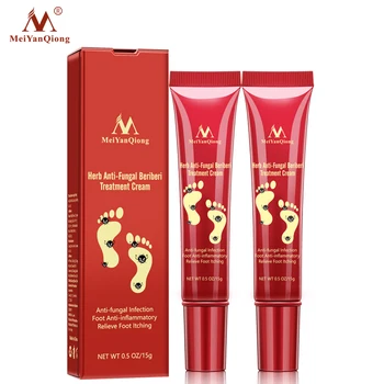 

2PCS Herbal Foot Treatment Anti Fungal Infection Onychomycosis Paronychia Toe Fungus Treatment Removal Dead Skin Hand Feet Care