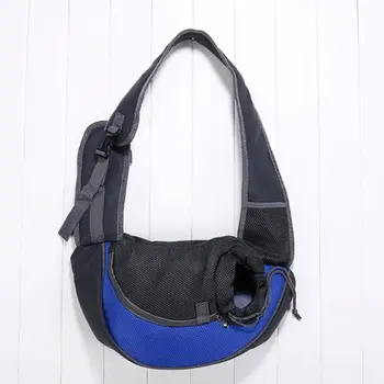 

Pet bag shoulder diagonal chest strap dog bag breathable out portable pet bag Pet supplies