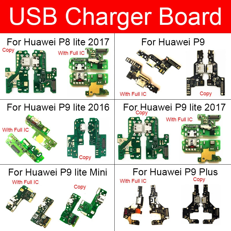 USB штекер для зарядного устройства плата huawei P8 P9 Lite PLUS 2016 2017 мини порт зарядки док