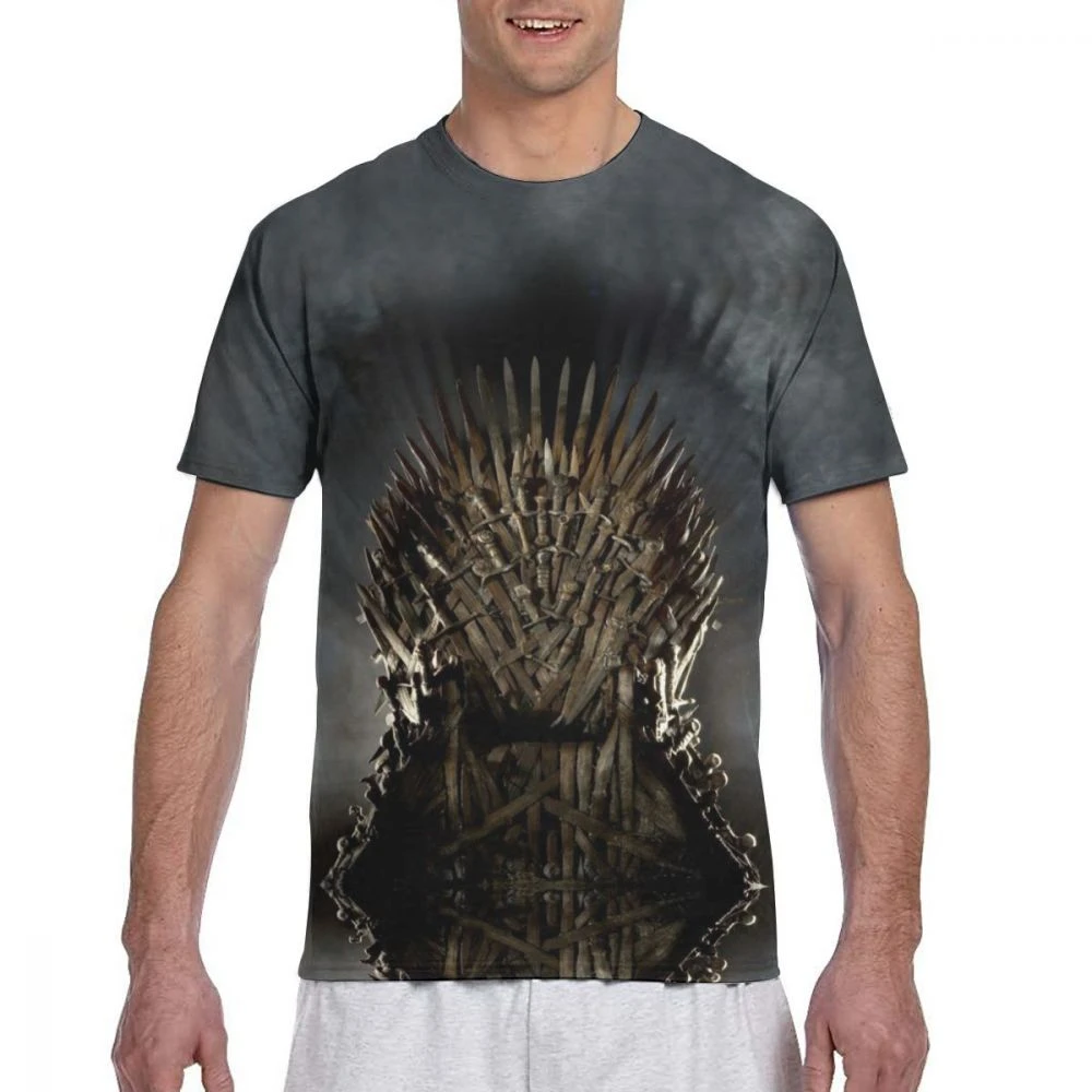 Mr.Q nueva camiseta Juego de tronos manga hombres/mujeres camisas de Juego de tronos personalizado negro o cuello Tops y camisetas traje| Camisetas| - AliExpress