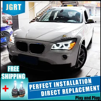 

2PCS LED Headlights For BMW X1 2008-2014 Car Led Lights Double Xenon Lens Car Accessories Daytime Running Lights Fog Light