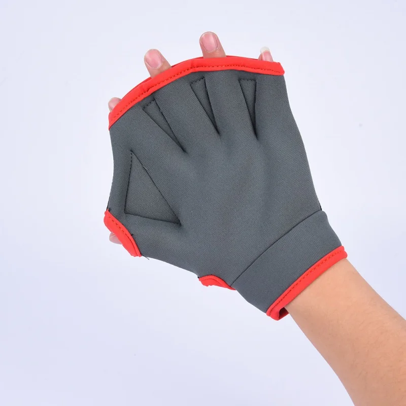 1 Pair Men Women Neoprene Diving Gloves Snorkeling Dive Swimming Paddles Palm Webbed Scratch-resistant Hand Guard Equipment 3