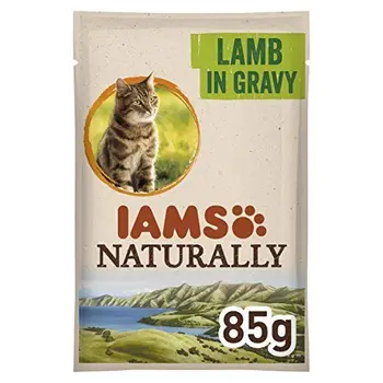 

Iams delights – Cibo Nero per Gatti Adulti Iams Naturally Agnello in Salsa 85 g