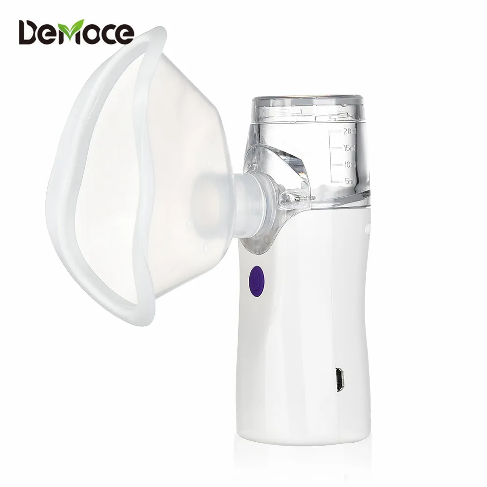 

Mini Portable Nebulizer Medical Handled Inhaler Nebulizer for Kids Adult Asthma Atomizer Silent Inhalator Nebulizador Equipment