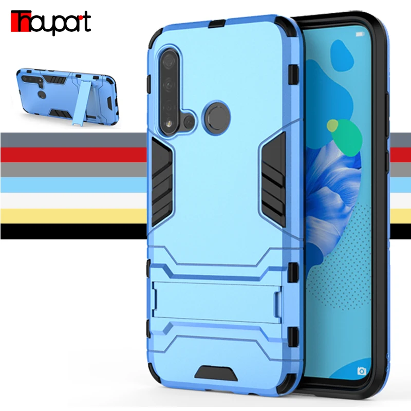 

Thouport For Huawei P20 Case Silicone + Hard PC Cover Shockproof Cases For Huawei P20 Lite 2019 P 20 Pro Case Hybrid Protector