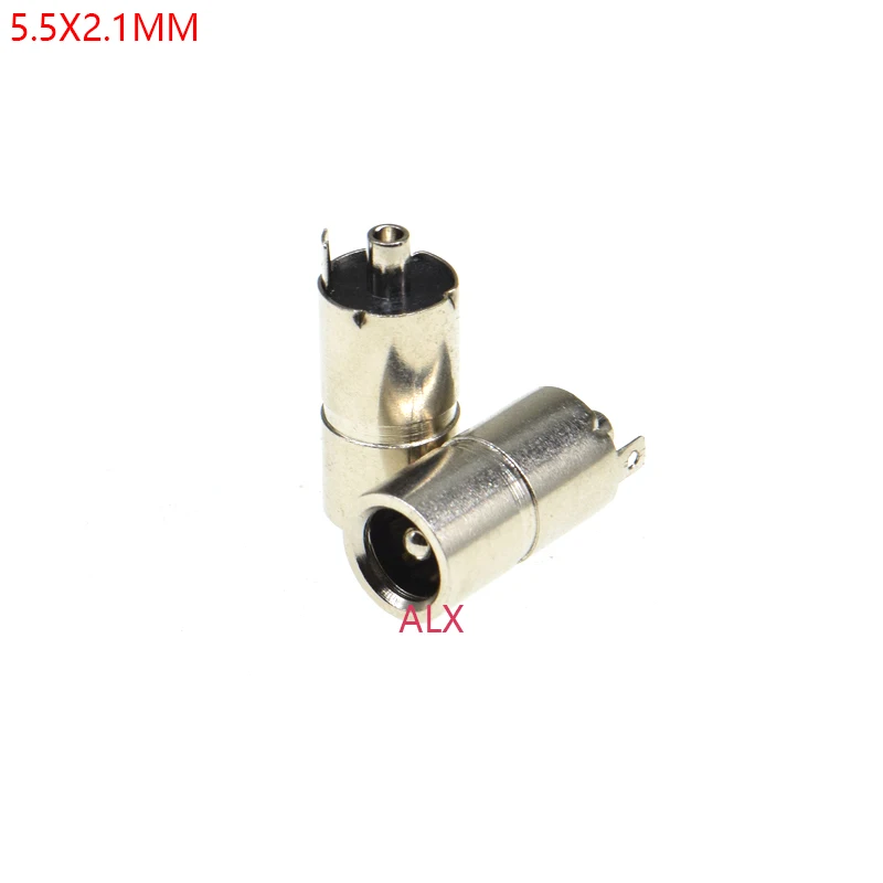 10PCS dc power jack socket connector dc084 5.5*2.1mm panel mount 5.5X2.1MM FEMALE DC-084 | Обустройство дома