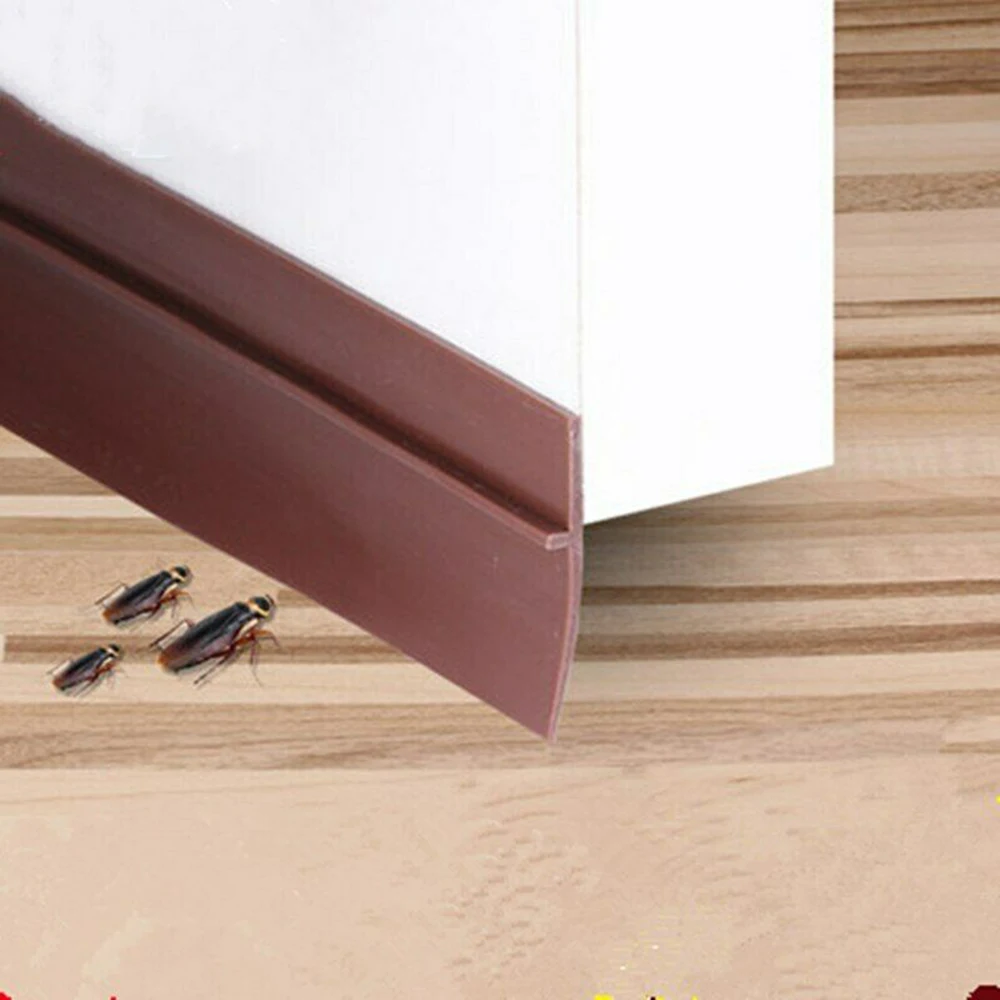 

Useful Bottom Sealing Strip Self Adhered Door Window Sound Insulation Antivibration Bedroom Glass Door Moving Windproof Tape