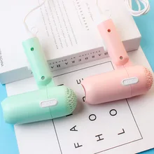 Мини-складной фен для волос с героями мультфильмов для студенческого общежития, небольшой мощный Фен для путешествий, портативная двухзубчатая небольшая техника