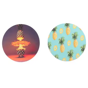 

2pcs Safe Chic Round Gaming Mouse Pad Mouse Mat for Daily Use