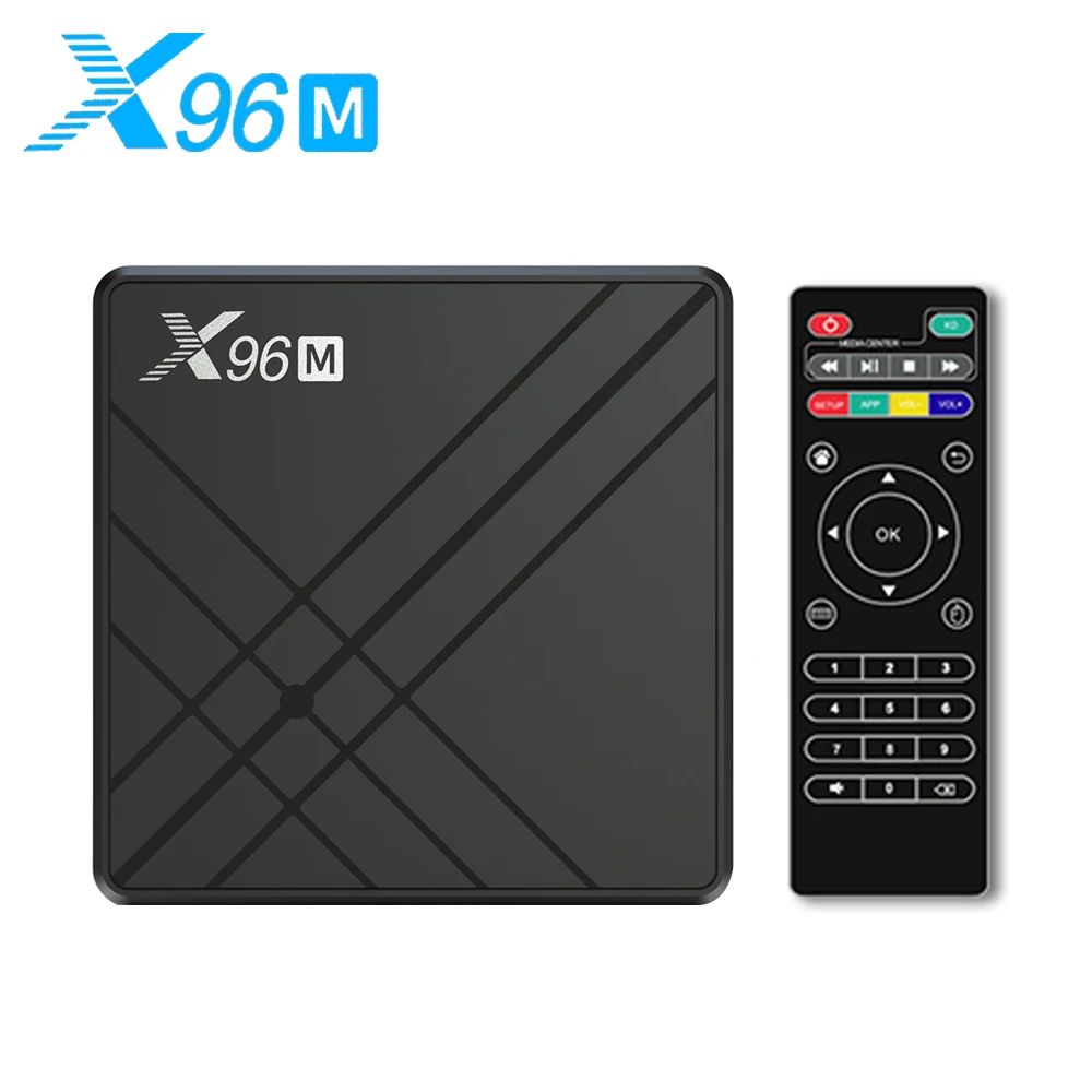 ТВ-приставка X96M на Android 9 0 4 + 32/64 ГБ Wi-Fi 2 ГГц | Электроника