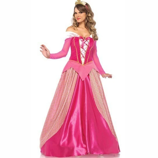 Adulto Rosa Costume da Principessa Sexy di Sonno di Bellezza Costume Aurora  Donne del Vestito Cosplay Principessa Aurora Bellet Costume|Girls Costumes|  - AliExpress