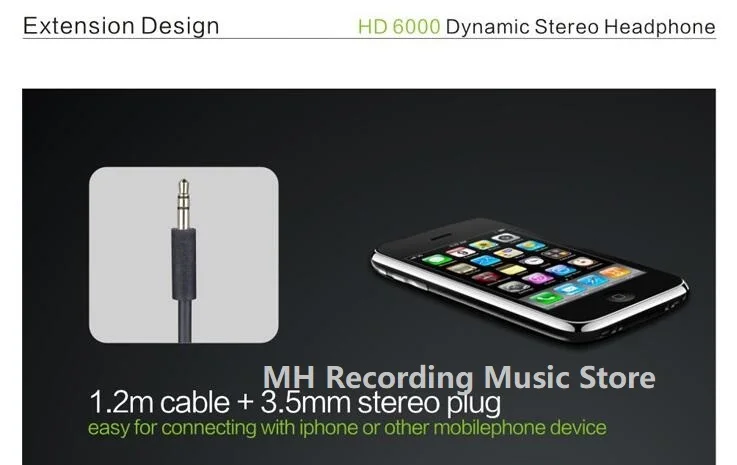 Наушники HD6000 HD 6000 динамические стерео наушники монитор Музыка DJ гарнитура Hifi высокое качество