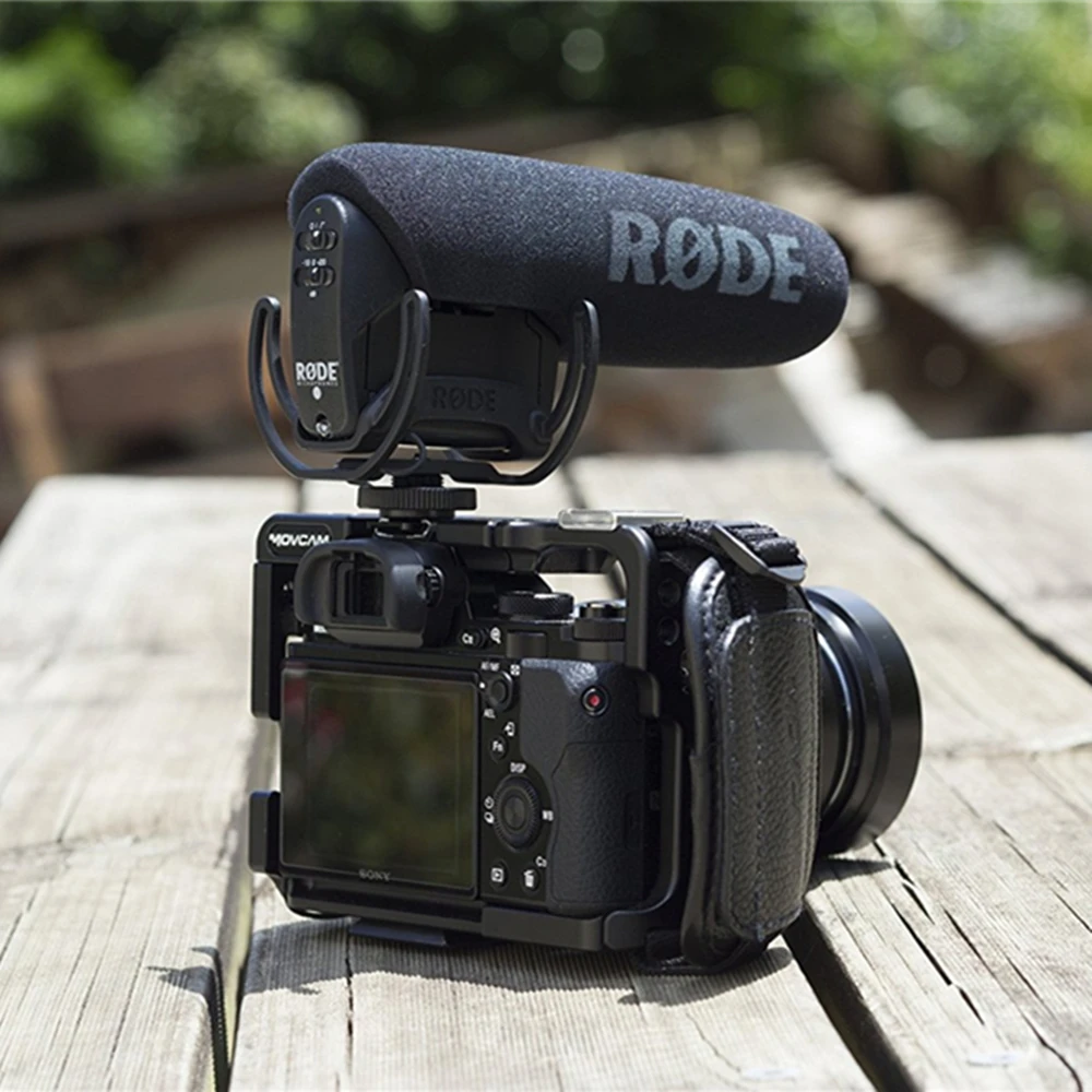 Rode VMPR VideoMic Pro R с Rycote Lyre Shockmount микрофоном для Canon Nikon Lumix sony DJI Osmo DSLR камеры