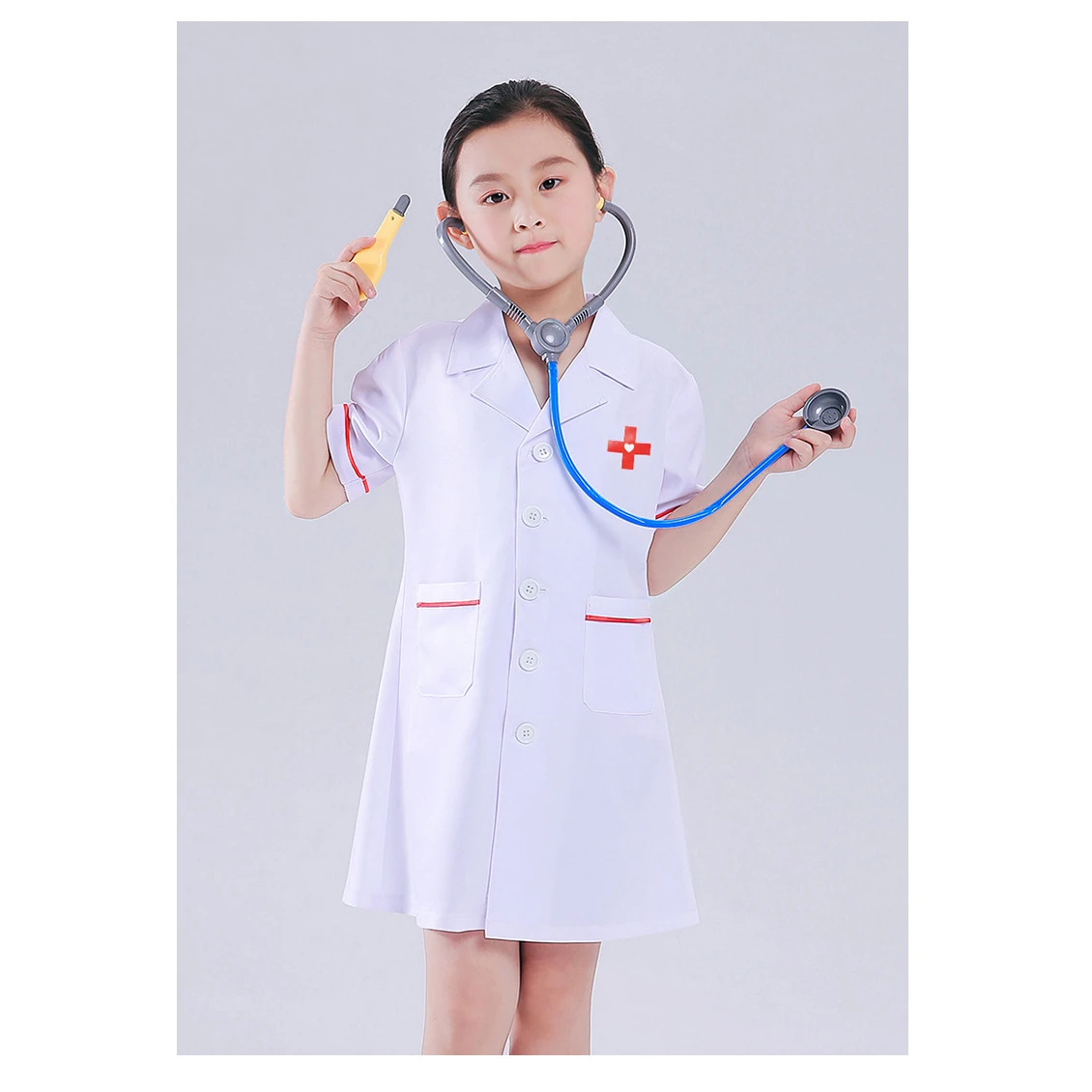 Lab Coat Halloween Costume 2022 2022 New Kids Doctor Cosplay Costume Girls Dress Up Set Nurse White Coat Suit Uniform Halloween Costume Kids Cosplay Props Nurse Uniform Aliexpress