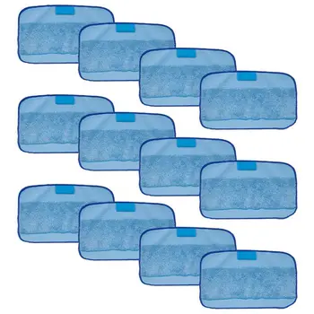 

12-Packs Wet Cloths for Braava , Replacement Washable Pro Mopping Cloths for iRobot Braava 380t 320 Mint 4200 5200