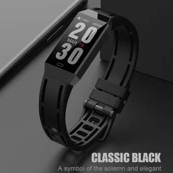 

Z27 Intelligent Waterproof Sleep Heart Rate Monitoring Sports Bracelet Fitness Tracker Black