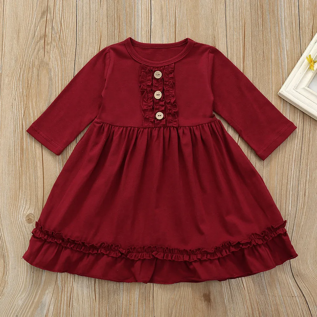 Платье для девочек; детское зимнее праздничное платье с длинными рукавами; элегантное осенне-зимнее рождественское платье для девочек на свадьбу;# g4