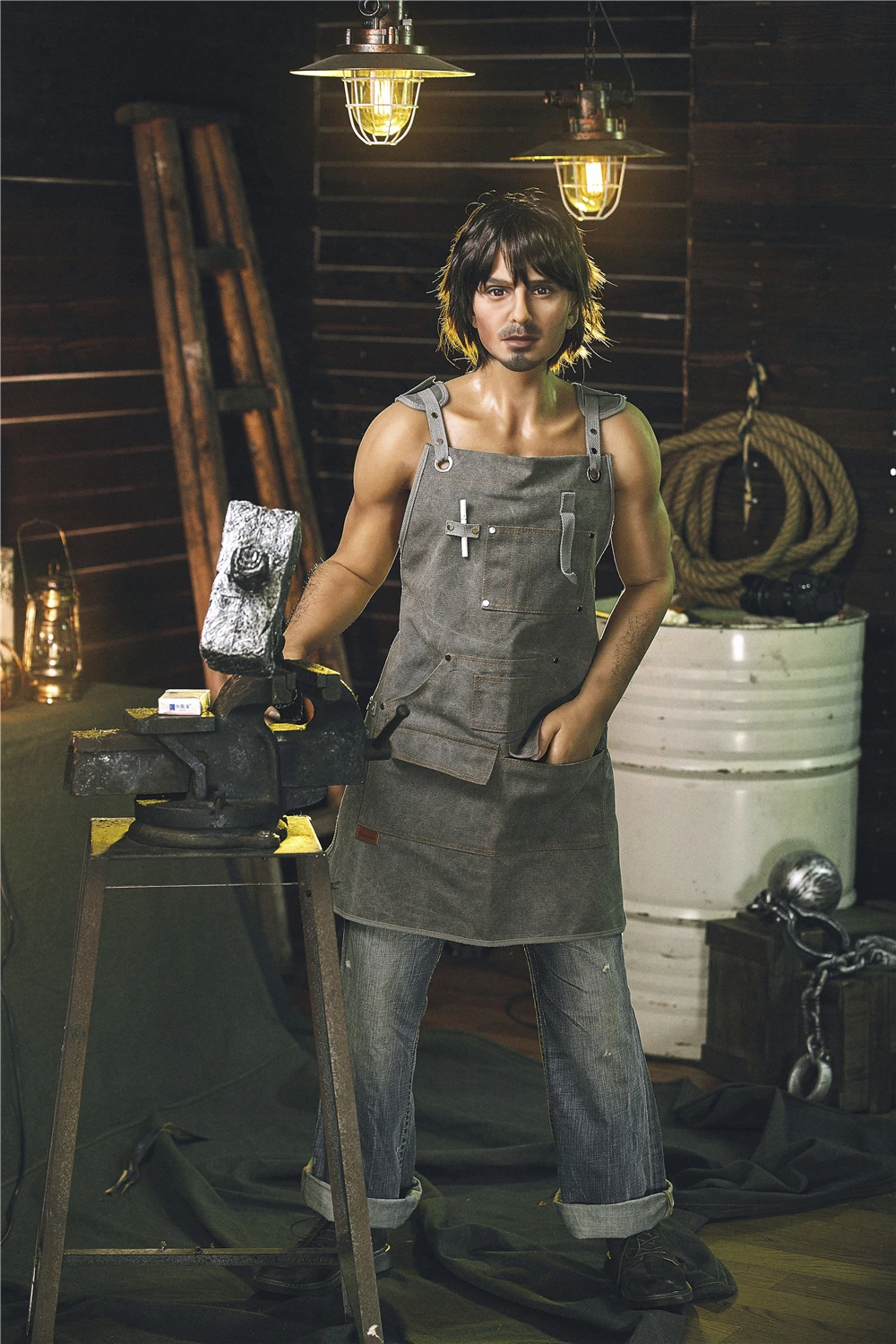 Male sex doll with penis for gay man sex toy silicone dolls Full Muscle Life Size real doll for women