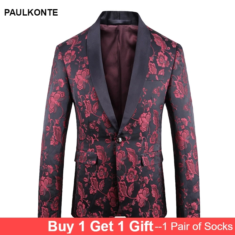 2019 autumn and winter new large size men's suit blazer high quality men's jacquard suit embroidery dress men's wild single West 2019 autumn and winter new large size men's suit blazer high quality men's jacquard suit embroidery dress men's wild single West