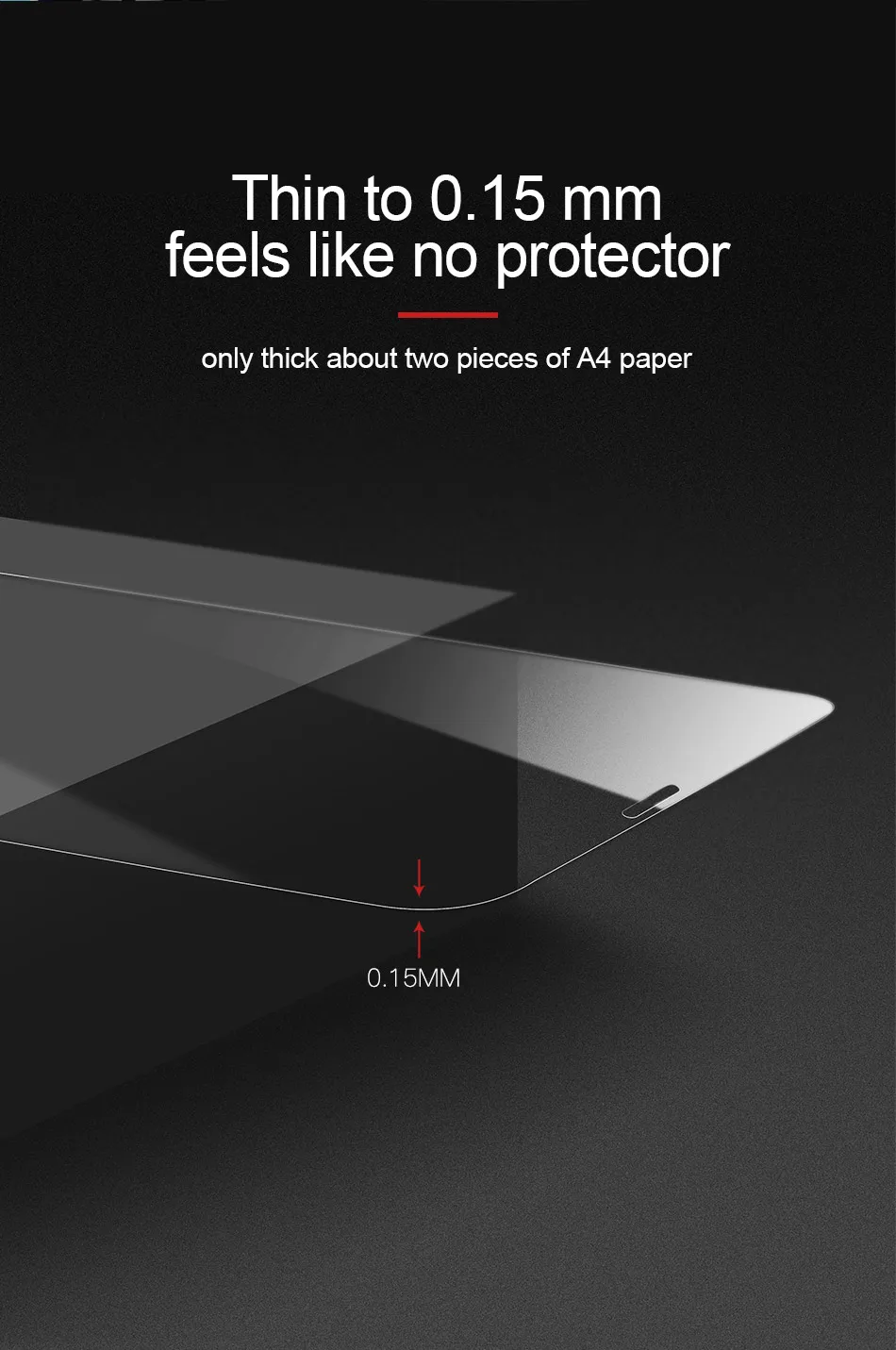 Baseus 0.15mm Glass Film For iPhone X XS Max XR Full Cover Thin Protective Glass For iPhone 11 Pro MAX Glass Screen Protector best phone screen protector