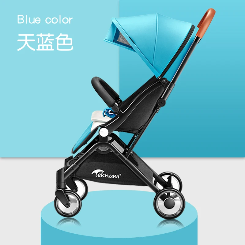  2020 Teknum light Stroller Portable newborn carriage Can Sit On The Baby's Umbrella Car Easy To Fol