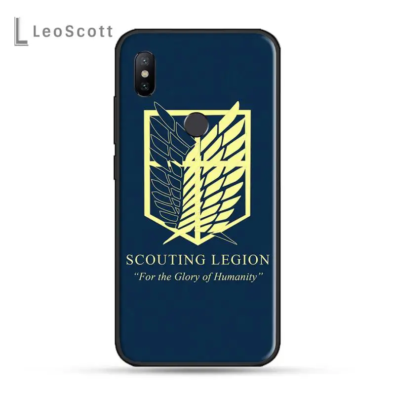 xiaomi leather case cover Anime Attack On Titan Levi Ackerman  Unique Phone Cover For Xiaomi Mi A1 A2 5 6 6PLUS 8 9 SE Lite MIX 2 2S MAX 2 3 Pocophone F1 phone cases for xiaomi