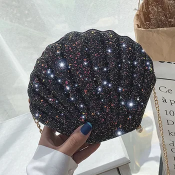 

Fashion Sequins Waist Bag For Women's 2020 Bucket Bag Fashion Small Square Bag Wild Waist Bag Chest Bag Ladies Chain Bag #JY