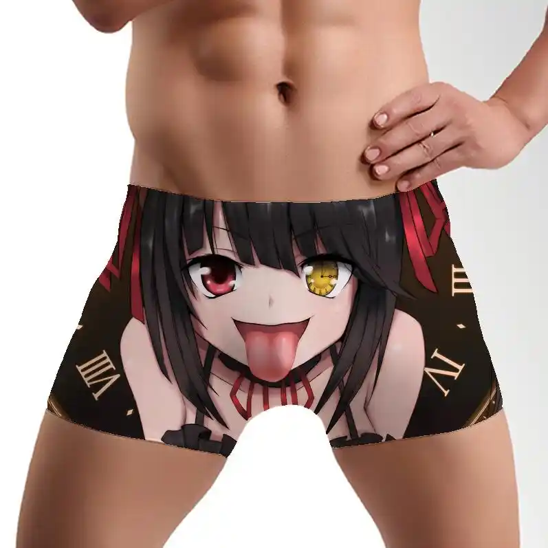 More Pictures Lots Style Japanese Anime Date A Live Sexy Men Boy Man Panties Men Underwear Boxers Panies Underpants Gift Shorts Aliexpress