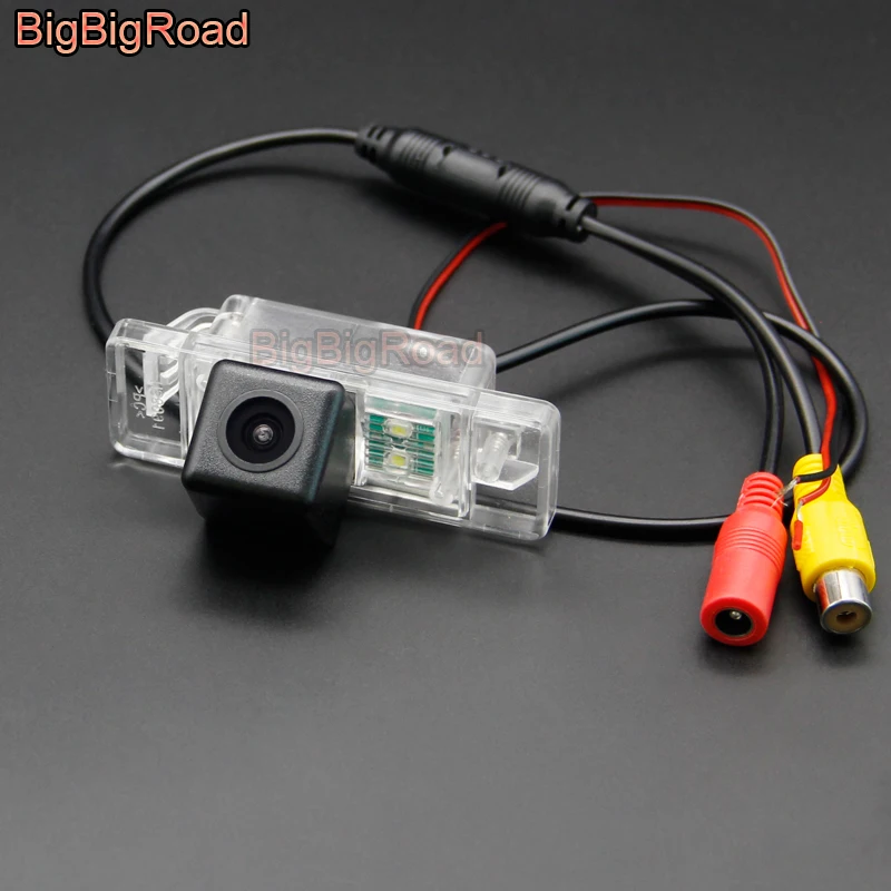 

BigBigRoad For Peugeot Pathfinder Dualis 307 308 Vehicle Wireless Rear View Parking CCD Camera HD Color Image Waterproof