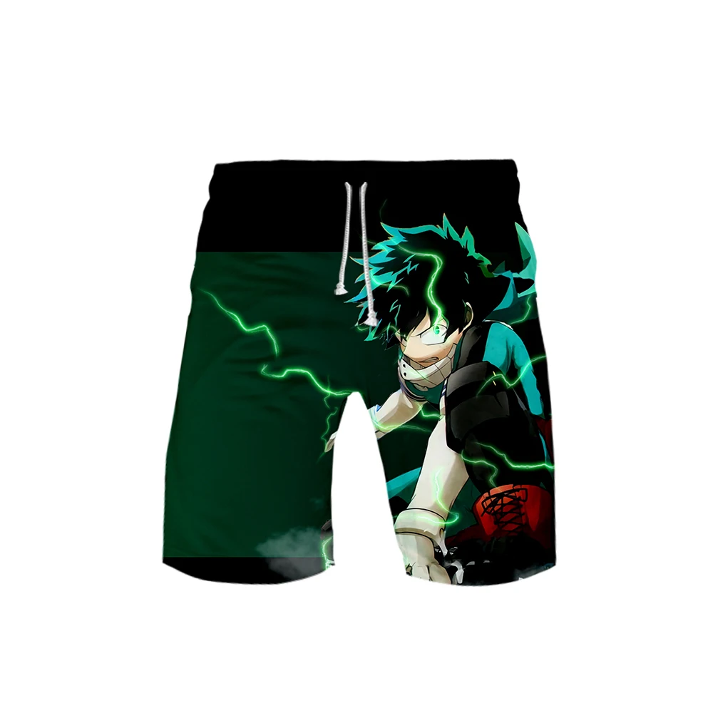 3D My Hero Academic Printed male summer shorts Casual summer beach shorts male Hot sales board shorts plus size max 6XL