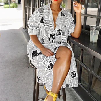 

2020 summer/autumn populartiy ladies printing dress and cardigan woven for Europe and American market