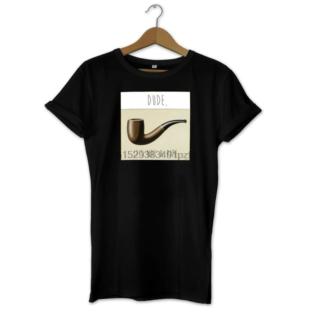 Dude Its Not A Pipe Tshirt Funny Novelty Hilarious Joke Prank Tee