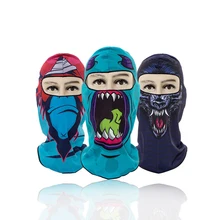 1 шт. Всесезонная дышащая Балаклава лицевая маска для мужчин и женщин унисекс уличная велосипедная маска черная маска Крышка головки рта