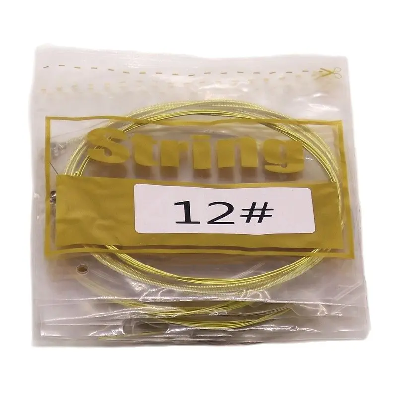12 String Acoustic Guitar String High Carbon Steel Core Coated Copper Alloy Wound Spock Professional Guitar Strings