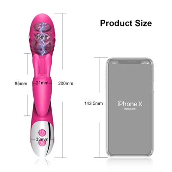 Powerful G Spot Rabbit Vibrator Female Dildo for Women Male Masturbator Erotic Goods Sex Toys for Adults 18 Sex Shop Products 6