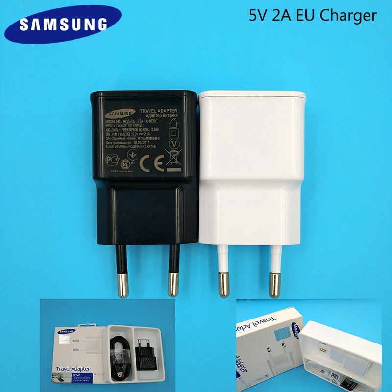 Original Samsung Travel Adapter 5V 2A EU Charger Micro USB Date Cable For Galaxy S7 Edge+ A10 C10 Pro M20 M30 J2 J3 Pro J6 J7 J8 Original Samsung Travel Adapter 5V 2A EU Charger Micro USB Date Cable For Galaxy S7 Edge+ A10 C10 Pro M20 M30 J2 J3 Pro J6 J7 J8